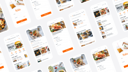 Folo mobile app screens